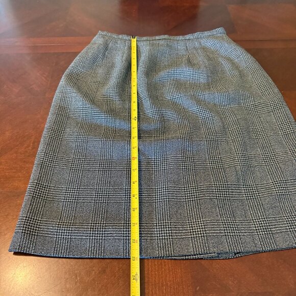 Vintage Houndstooth Pencil Skirt Size 10 - Picture 8 of 8